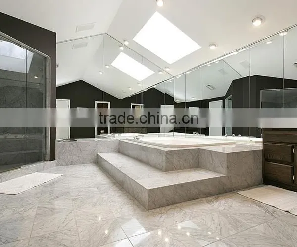 Most Popular House Design Natural Stone Natural White Marble Tile photo-2