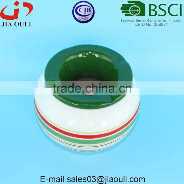 Cheap Under Glazed Ceramic Ashtray photo-5