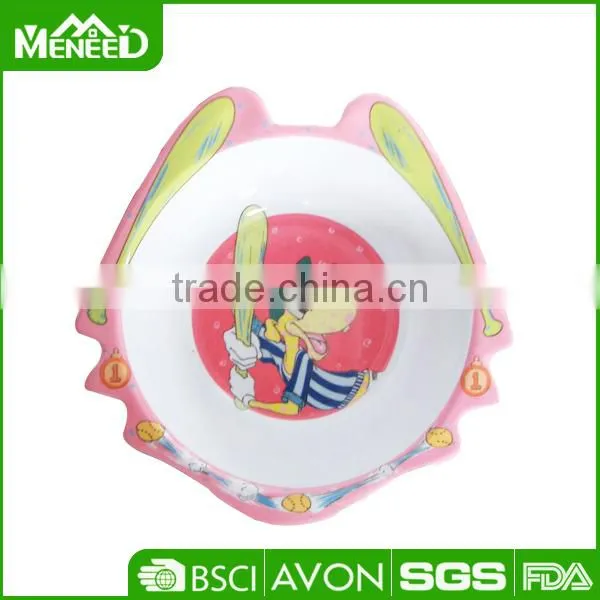 Irregular Baby Food Grade Melamac Children Party Decorative Bowl photo-5
