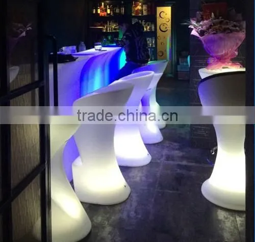 Led Illuminated Pub Bar Stools for Modern Bars (BS910) photo-6