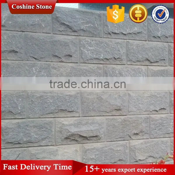 Building Stone 20*10 Black Mushroom Stone Wall Panel photo-6