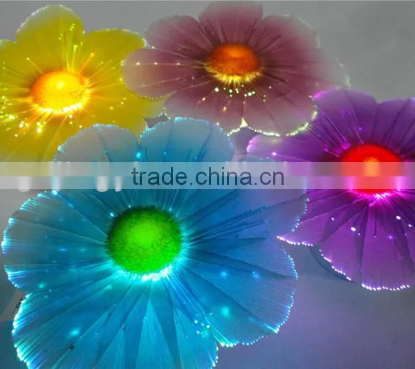 Wholesale New Design Artificial Plastic Flowers With LED Light
