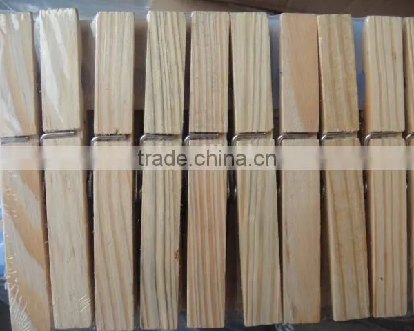 Wooden Bamboo Colourful Clothes Hangers Plastic Clothespin/clothes Peg/clothes Clip photo-5
