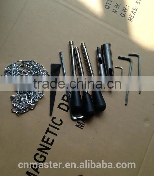German Quality Magnetic Based Drill Machine for Steel Boards Drilling 220V (MAG32T) 32mm Twist Drill photo-6
