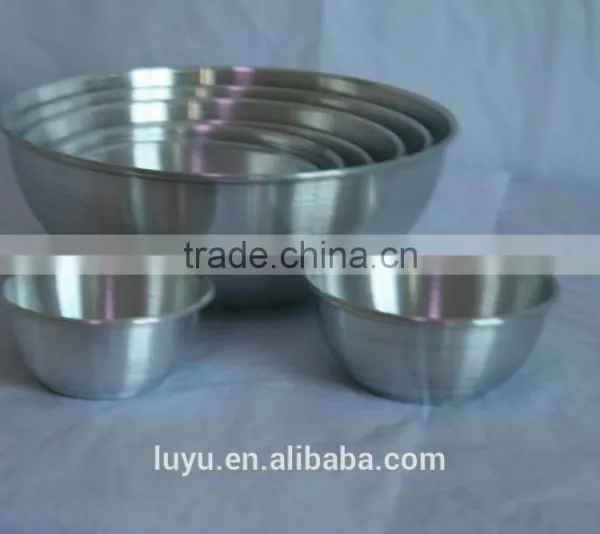 Aluminum Sanding Middle-deep Round Plate photo-2