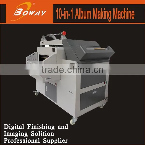 Boway 10 in 1 Whole Function 1 Machine Completed Photo Album Making Machine
