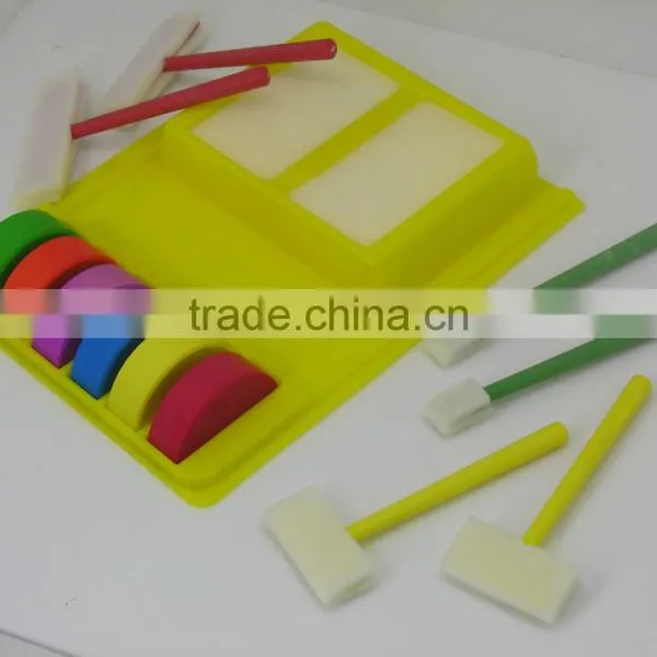 2016 Hot Selling Rainbow Art Set W/plastic Tray, Diy Rainbow Art Set With Brush, Watercolor Rainbow Art Set, photo-5