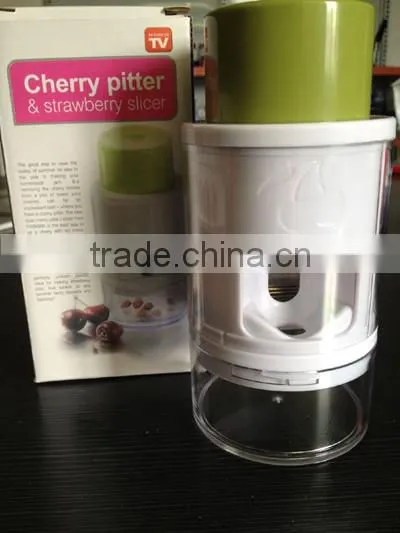 2016 Food Grade Kitchen Accessories Plastic Cherry Pit Remove Machine Cherry and Olive Pitter photo-3