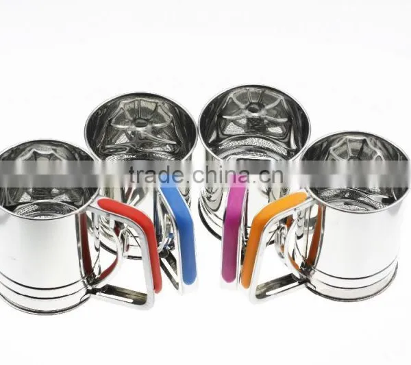 42001hand Operated Stainless Steel Kitchen Flour Sifter/strainer photo-6