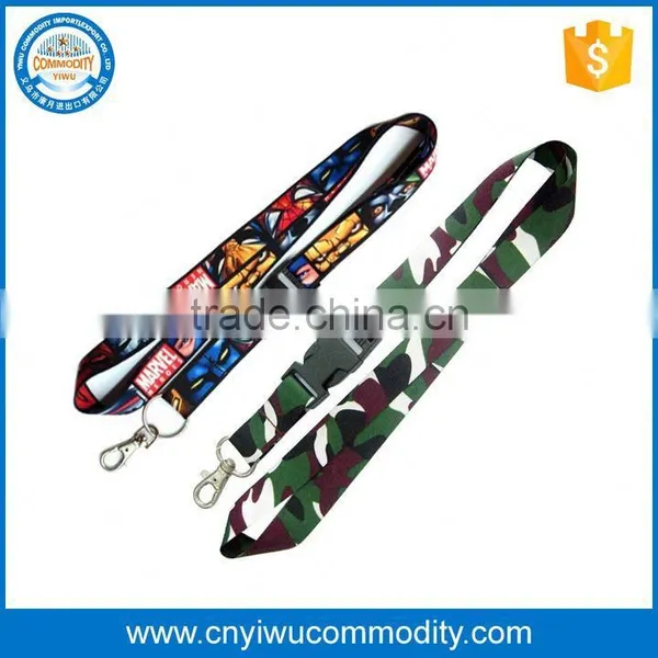 Promotion Gifts High Quality Custom Nylon Rope Lanyard