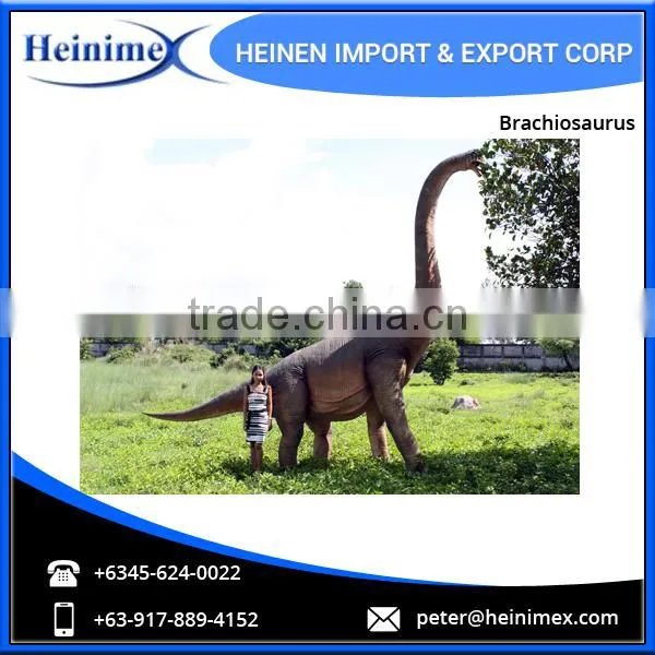 Outdoor Playground Dinosaur Model of Brachiosaurus photo-3