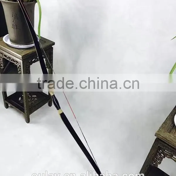 Laminated 40 Lbs Wood Bows With Imported Black Fiberglass photo-3