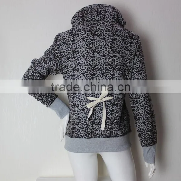 Women Leopard Printed Winter Coat photo-4