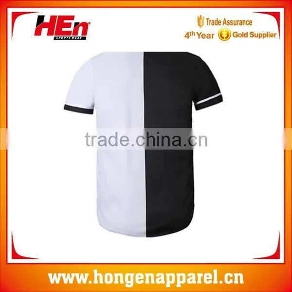 100%polyester Comfortable Baseball Shirts With Buttons photo-3