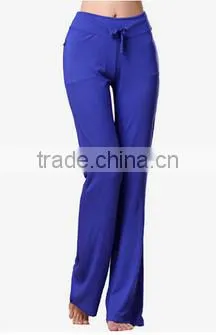 Wholesale Women Modal Yoga Leggings Pants Yoga Pants Sport Slim Pants photo-6