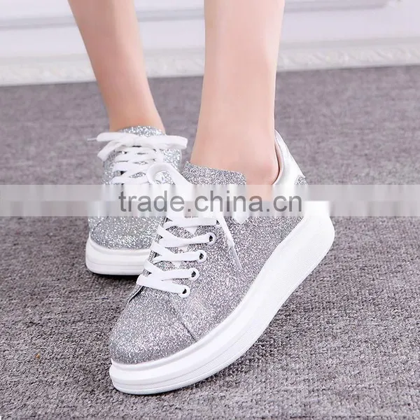 2015 New Design Women Loafer Shoes Sample for Female, Made in China Factory Women Casual Shoes Sneakers Best Quality photo-3