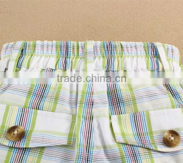 Brand Mom and Bab Newest Fashion Summer Lattic Baby Cotton Shorts From China Facotry Directly photo-6