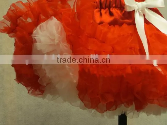 Christmas Baby Party TuTu Skirts Girls Puffy Tulle Pettiskirts photo-2