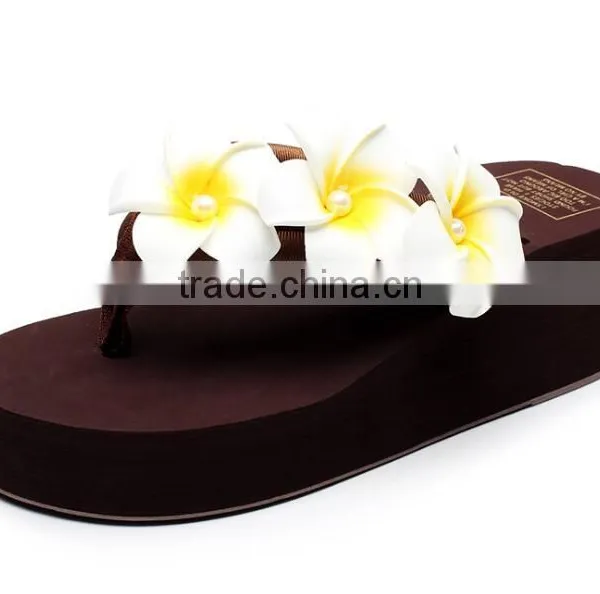 Zm35643a Low Price Ladies Flat Sandals Wholesale Summer Beach Slippers photo-4