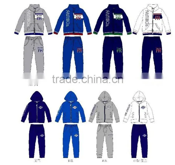 China Manufacturers Kids Tracksuits Cheap China Wholesale Boys Clothing photo-2