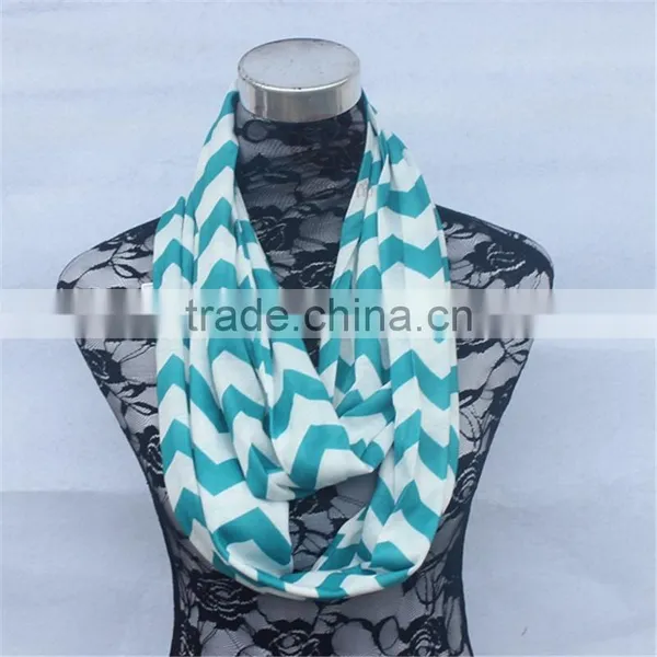 Wholesale Cotton Monogram Chevron Infinity photo-3