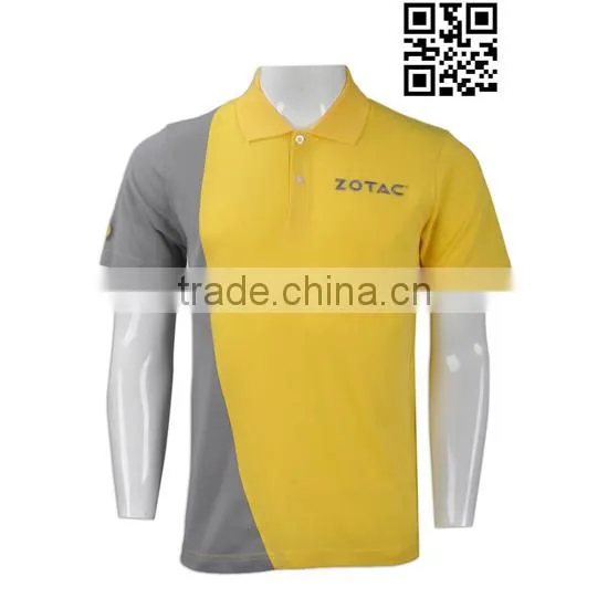 Stand Collar Button Polo Shirt Short Sleeve Shirt photo-3