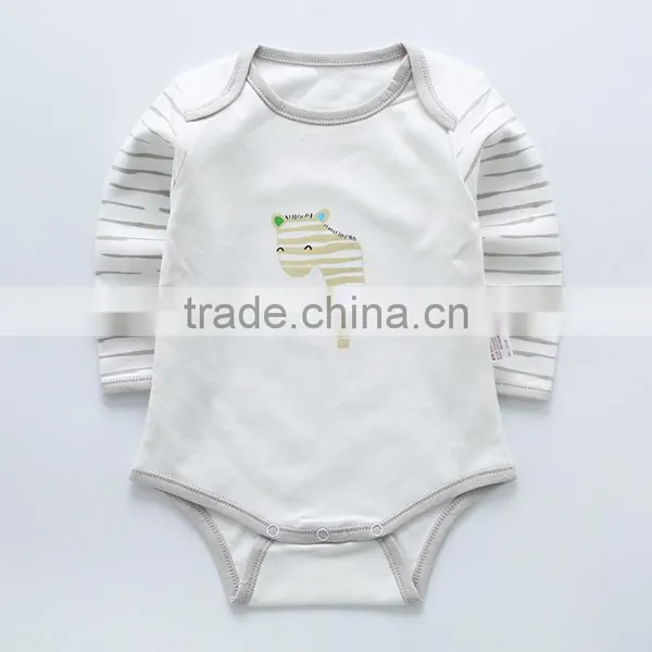 Wholesale Summer Striped Boys Baby Rompers Cotton Clothing photo-3
