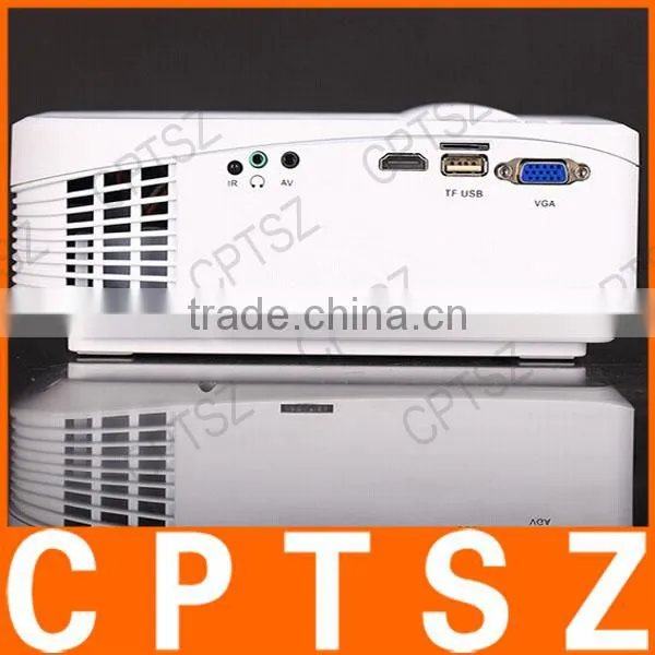 High Quality X9 MiNi LCD Projector With LED Lamp 800*480p 1000lumens 1500:1 MiNi LED Projector for Home Use Projector photo-2