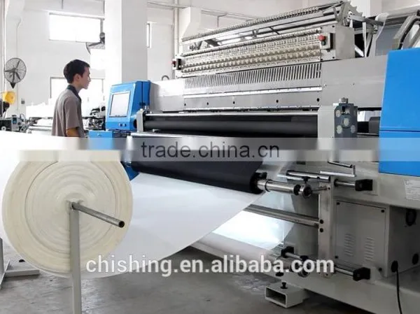 Double Needle Row Rotating Quilting Machine photo-3