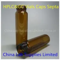 Amber Autosampler 40ml Vial For Laboratory V4027