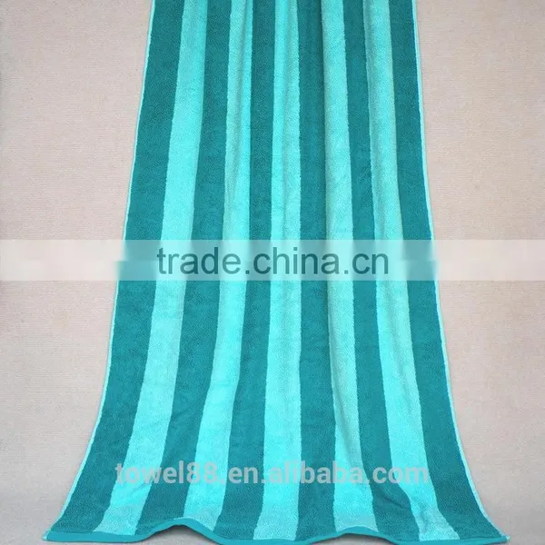 100% Combed Cotton Striped Sun Lounger Sunbed Towel photo-5
