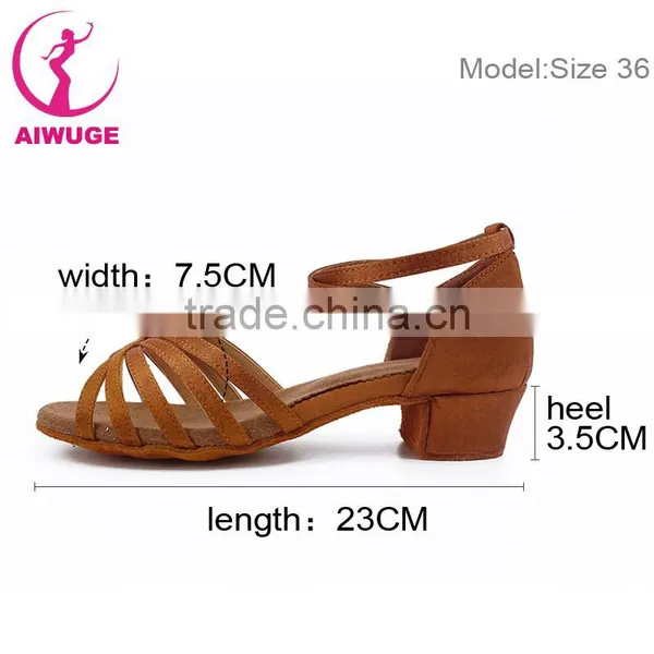 Dark Tan Ballroom/Latin/Salsa/Tango Dance Shoes photo-2