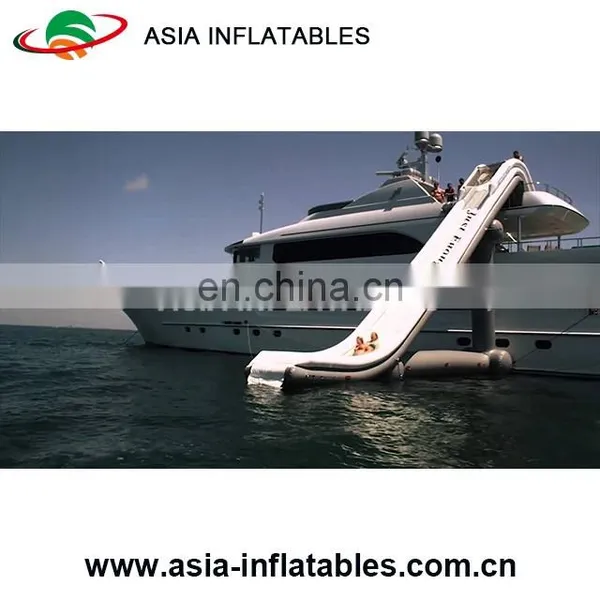 Inflatable Houseboat Slide/ Giant PVC Yacht Floating Water Slide photo-3