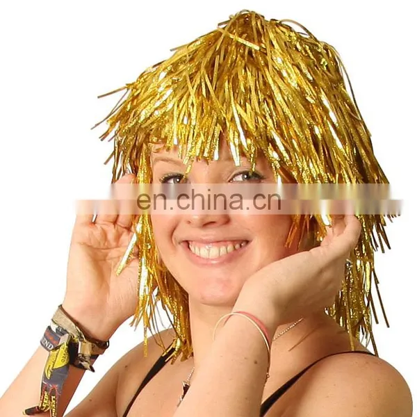 Halloween Carnival Party Tinsel Wig for Adults photo-2
