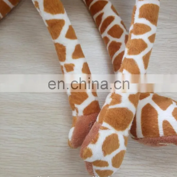 40cm Plush Lovely Giraffe Hanging Toy Long Arm With Real Product Organic Cotton photo-2