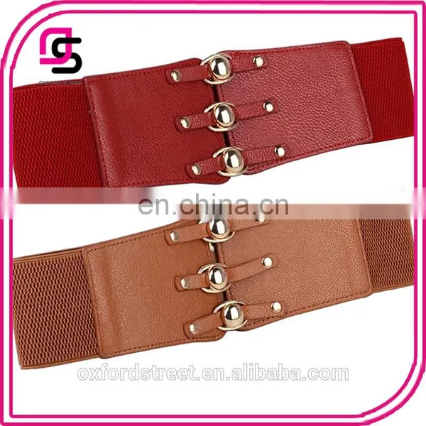 2017 New Fashion Women Elastic Buckle Belt Yiwu Wholesale photo-3