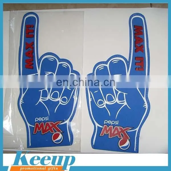 Most Popular Fans Items Giant Wave Foam Finger Cheering Hands Foam Hand Sponge Hand Foam Finger photo-5