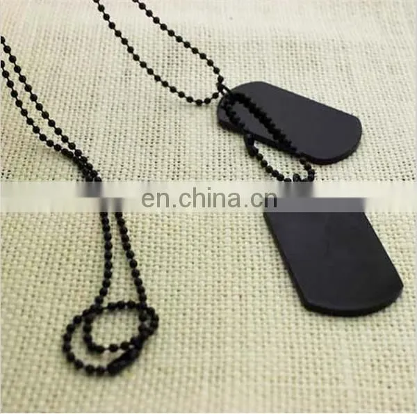 Custom Etching Logo Aluminum Dog Tag Anodized Aluminum Dog Pet Tag Chain photo-4