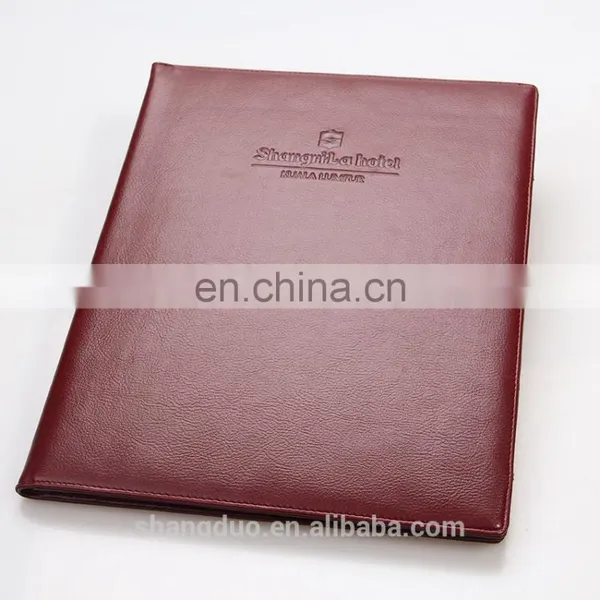 Bestselling Manufacture Price A5 Leather Bound Folder Organizer photo-4