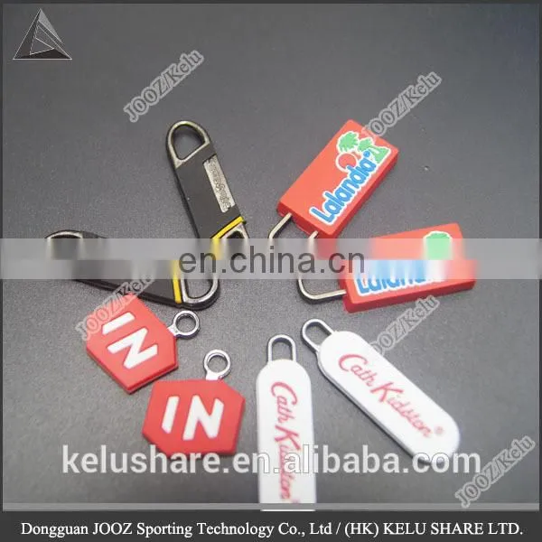 3D Custom Branded Zipper Pulls Apparel Zipper Heads Zipper for Garment photo-5