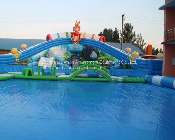 Giant Inflatable Water Park Ax-08 photo-4