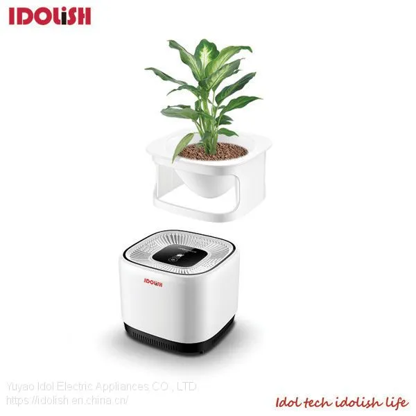 Portable Quiet Mini Air Cleaner for Desktop Small Room Ionizer Filtration for Allergies Remove Air Purifier With HEPA Filter
