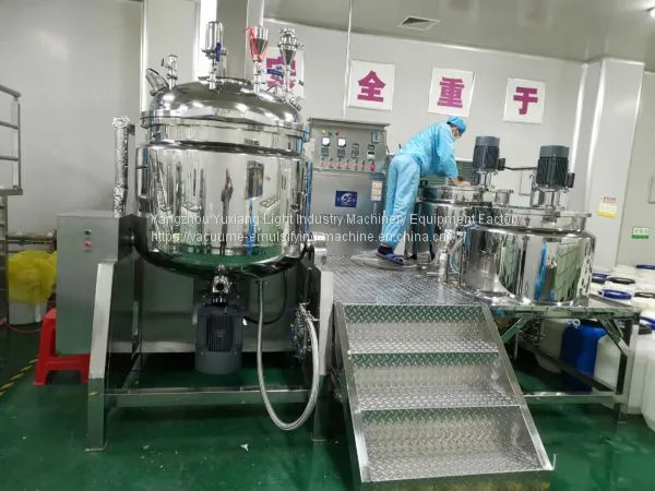 New Product China Supplier Vacuum Emulsifying Machine for Making Cosmetic Cream Lotion