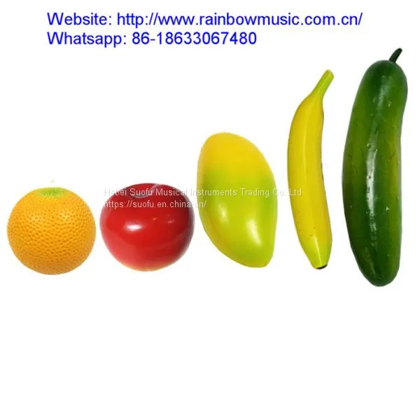 Wholesale Tambourine Percussion Rhythm Instruments Fruit Shakers For Kids & Adult photo-2