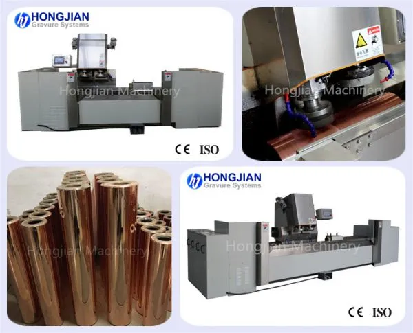 Double Head Copper Grinding Machine Rotogravure Cylinder Finishing Machine Grinding Stone Polishing Machine photo-3
