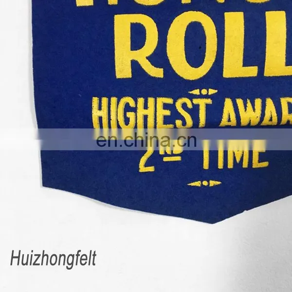 Custom Image Pennant Banner Felt Wholesale Mini Flag for Promotion photo-3