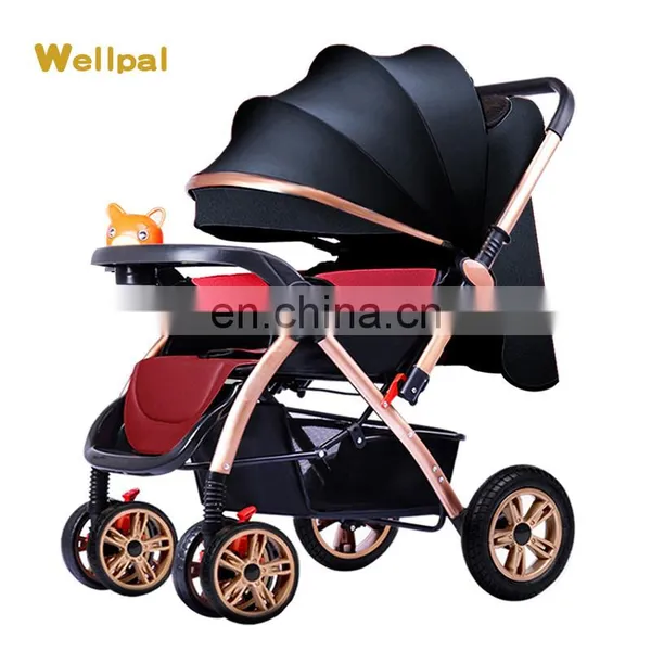 Aluminium Frame Baby Stroller Pram/folding Stroller Sale in European Market /china Baby Stroller Manufacturer photo-3