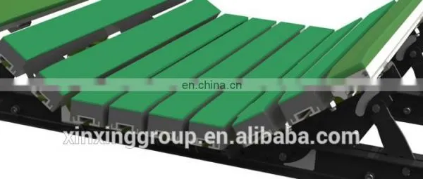 Specialized Impact Bar/impact Bed With pu Bars/(1524mmx100mmx75mm) Conveyor Impact Bar photo-5