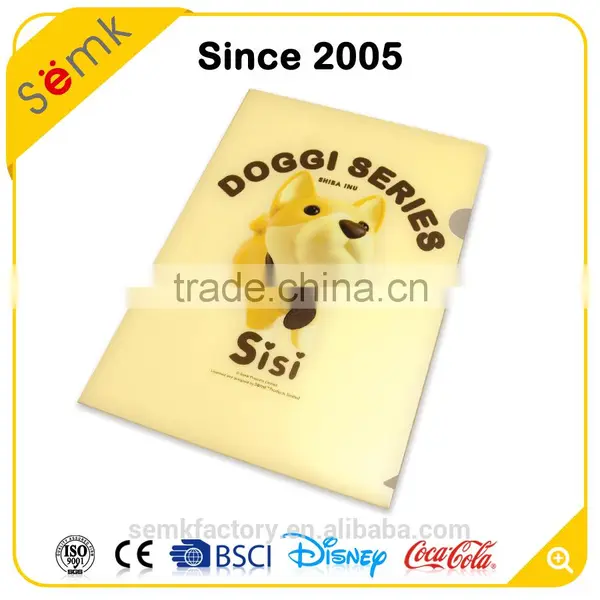 Cute Dog Printing PP Type and PP Material Plastic Hanging File Folder Quality Choice photo-2