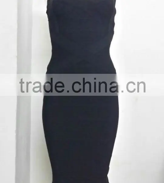 Summer Dress 2014 New Fashion Red Black White Beige Blue Sweetheart Strap Long Midi Ladies Evening Christmas New Year Party Band photo-4